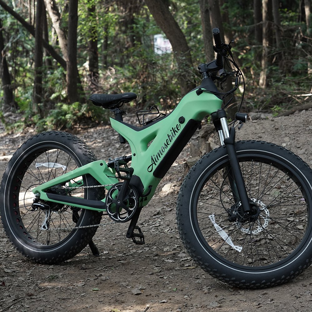 Aimos hot sale E Bike CK 36v 250w Rear Drive motor electric mountain bike full suspension electric bicycle