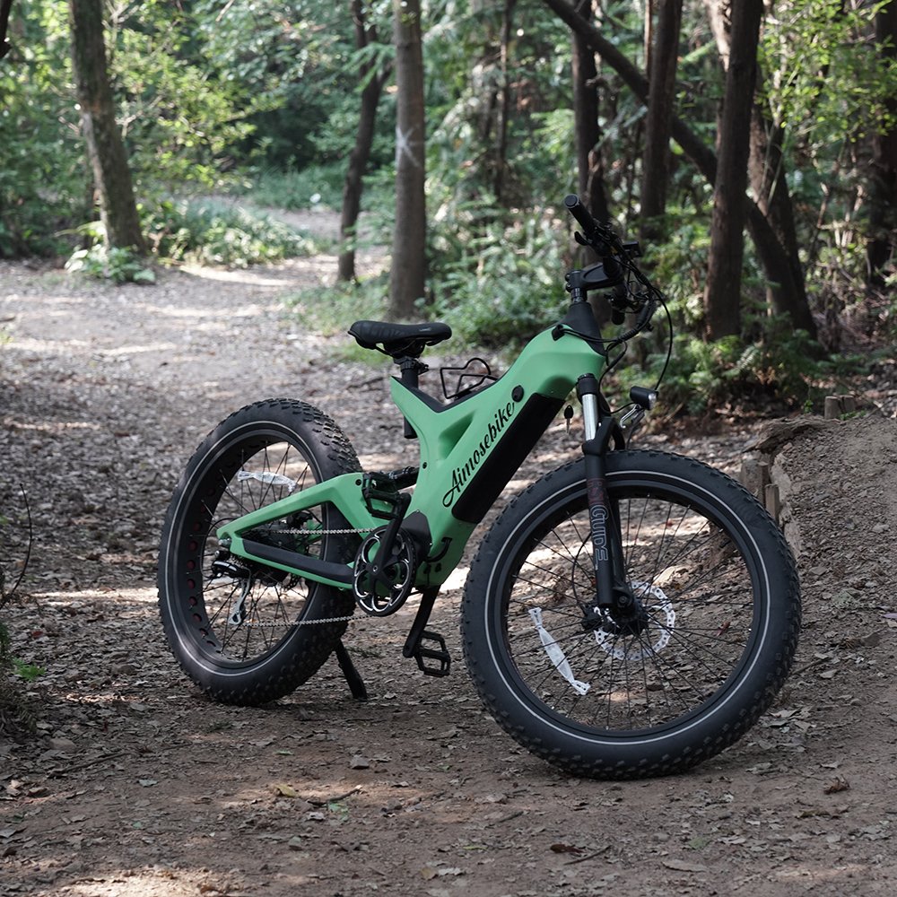 Aimos hot sale E Bike CK 36v 250w Rear Drive motor electric mountain bike full suspension electric bicycle