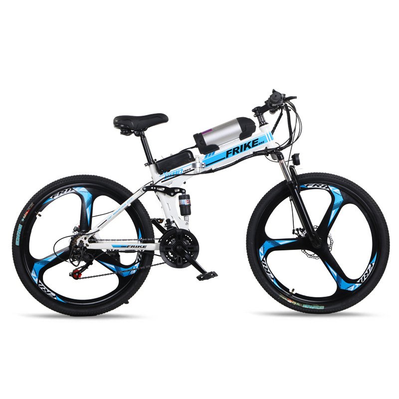 Cheap hot sale 21 27 speed 26in folding adult electric assist mountain bike mtb full suspension mid drive 350w 500w