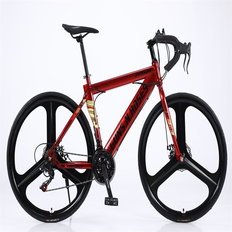 2024 Single Handlebar Racing Road Bicycle 21 Speed Variable Speed Disc Brake Super Fast Aluminum Steel Materialin Mountain Bike