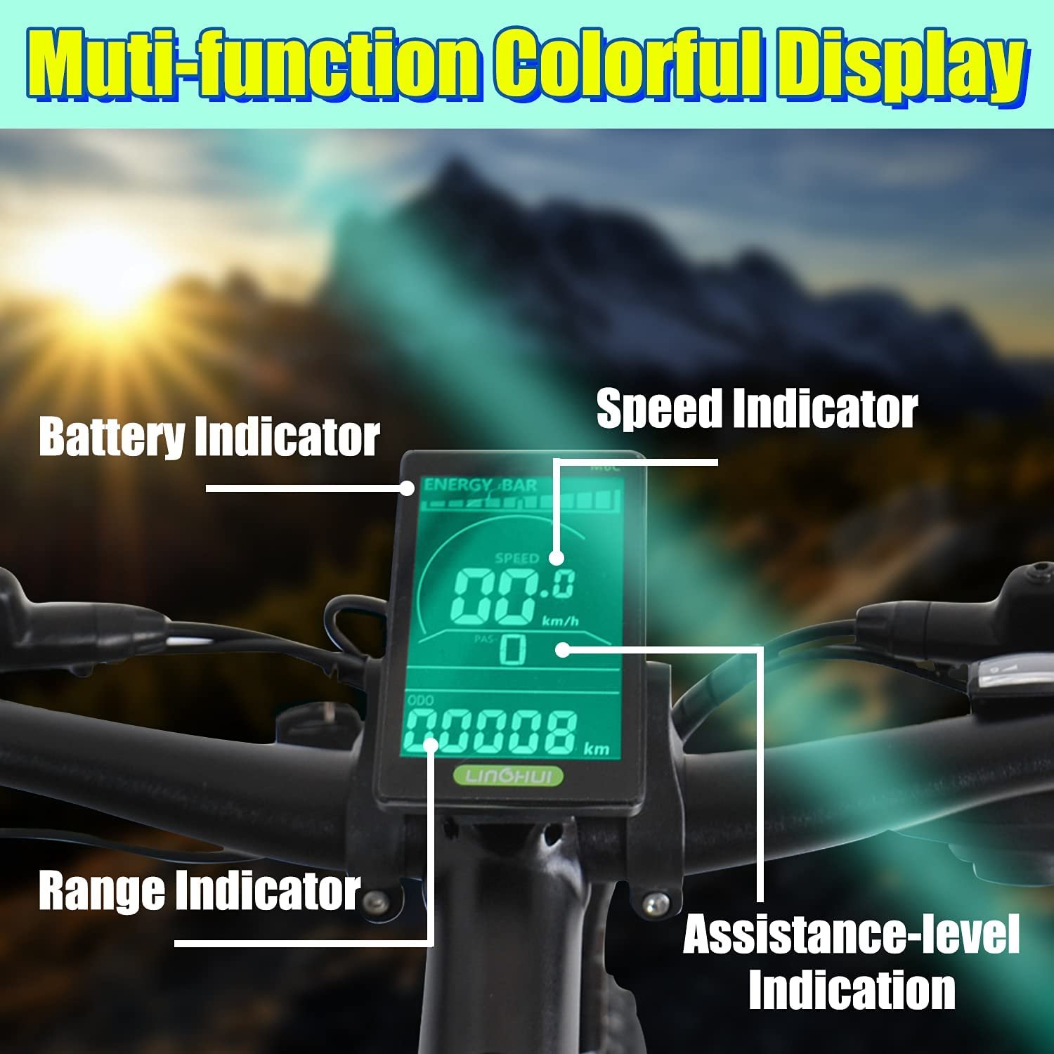Paselec 48V 13ah Mountain Electric Bicycle 27.5 inch EBIKE Urban Commuting Electric Bikes for Adults