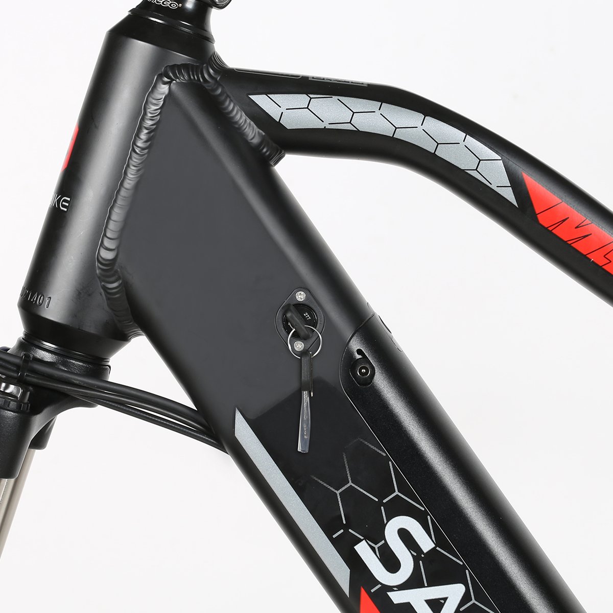 SAMEBIKE Aluminum Alloy 13ah Integrated Battery ebike electric mountain bike