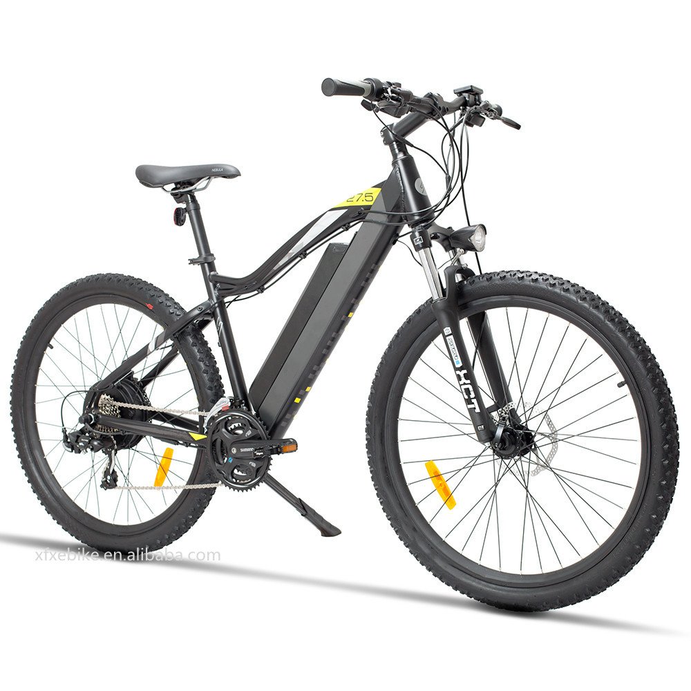 MTB 27.5'' E Bike Electric 48V 400w Motor F/R Hydraulic Disc Brake Bicycle Electric Mountain Bike
