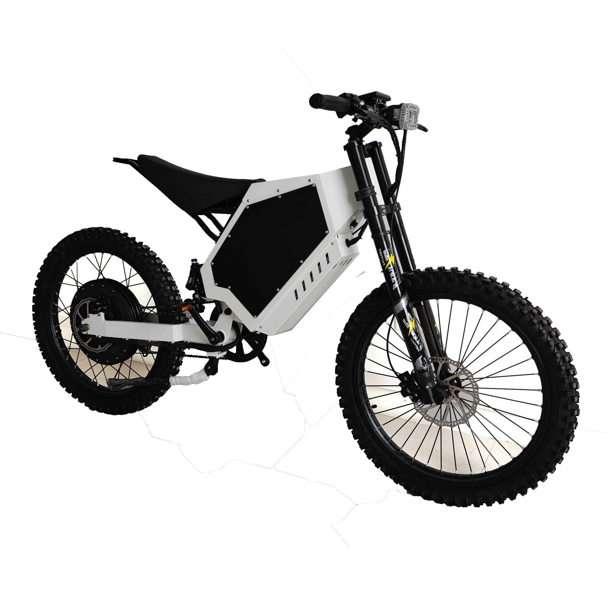Bluedot ebike best seller 5000w/8000w electric bike with turtle tyre colorful display headlight and turn signals