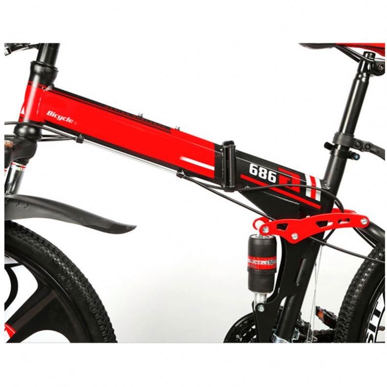 BK002 Mountain Bike 26 Inch 21 Speed With Double Shock Absorption