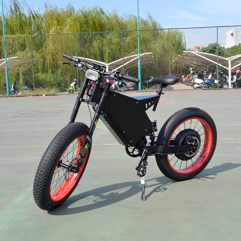 Surron light bee 72V 5000W 6000w 8000w 12000watt electric bicycle with long cycle seat electric fat tire bike