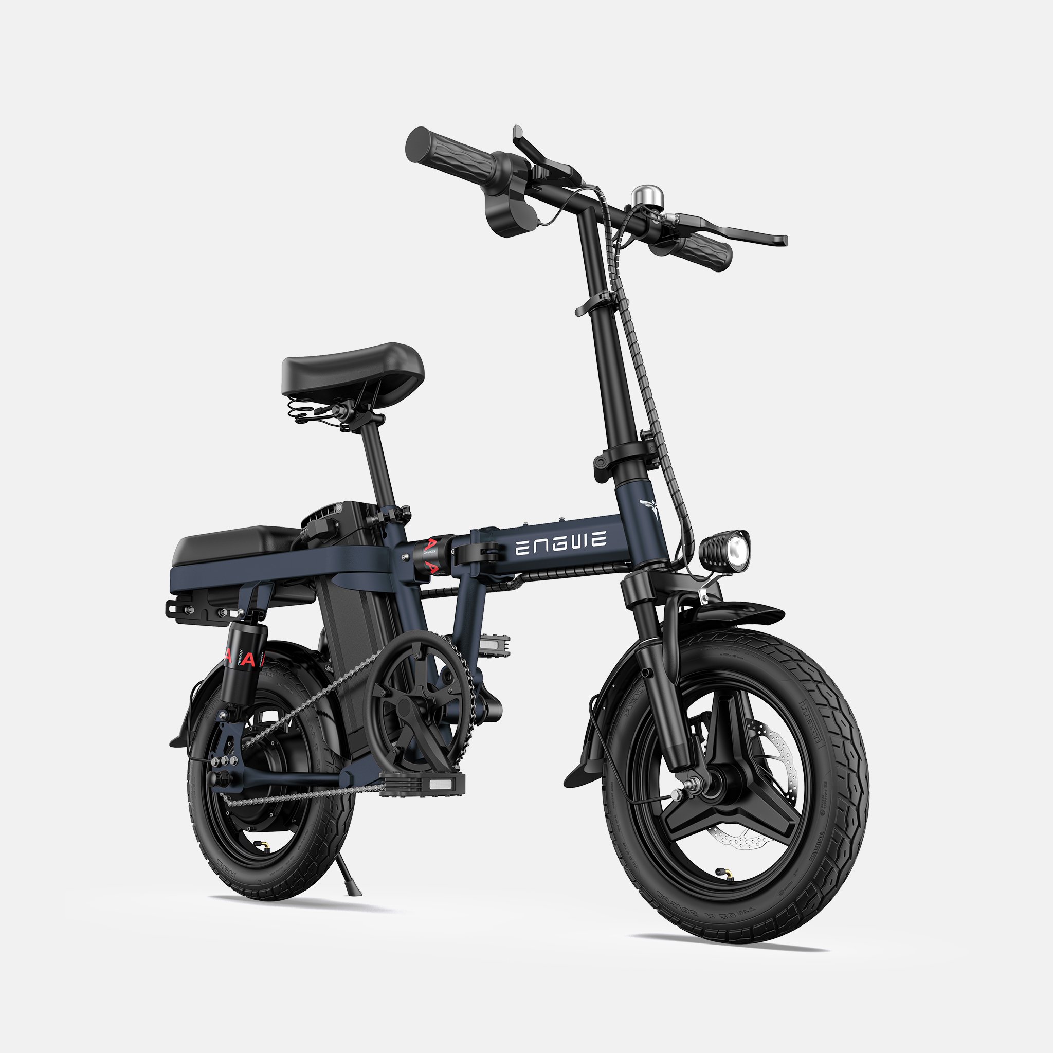 2024 Hot Sale ENGWE Mini Size Folding Electric Bicycle 400W 48V 14 Inch Electric City Bike Foldable Electric Bike