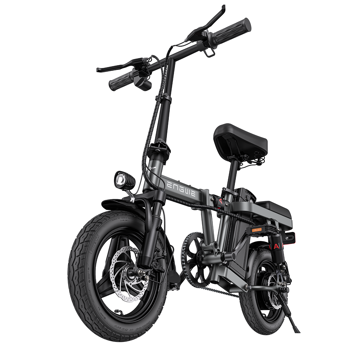 2024 Hot Sale ENGWE Mini Size Folding Electric Bicycle 400W 48V 14 Inch Electric City Bike Foldable Electric Bike