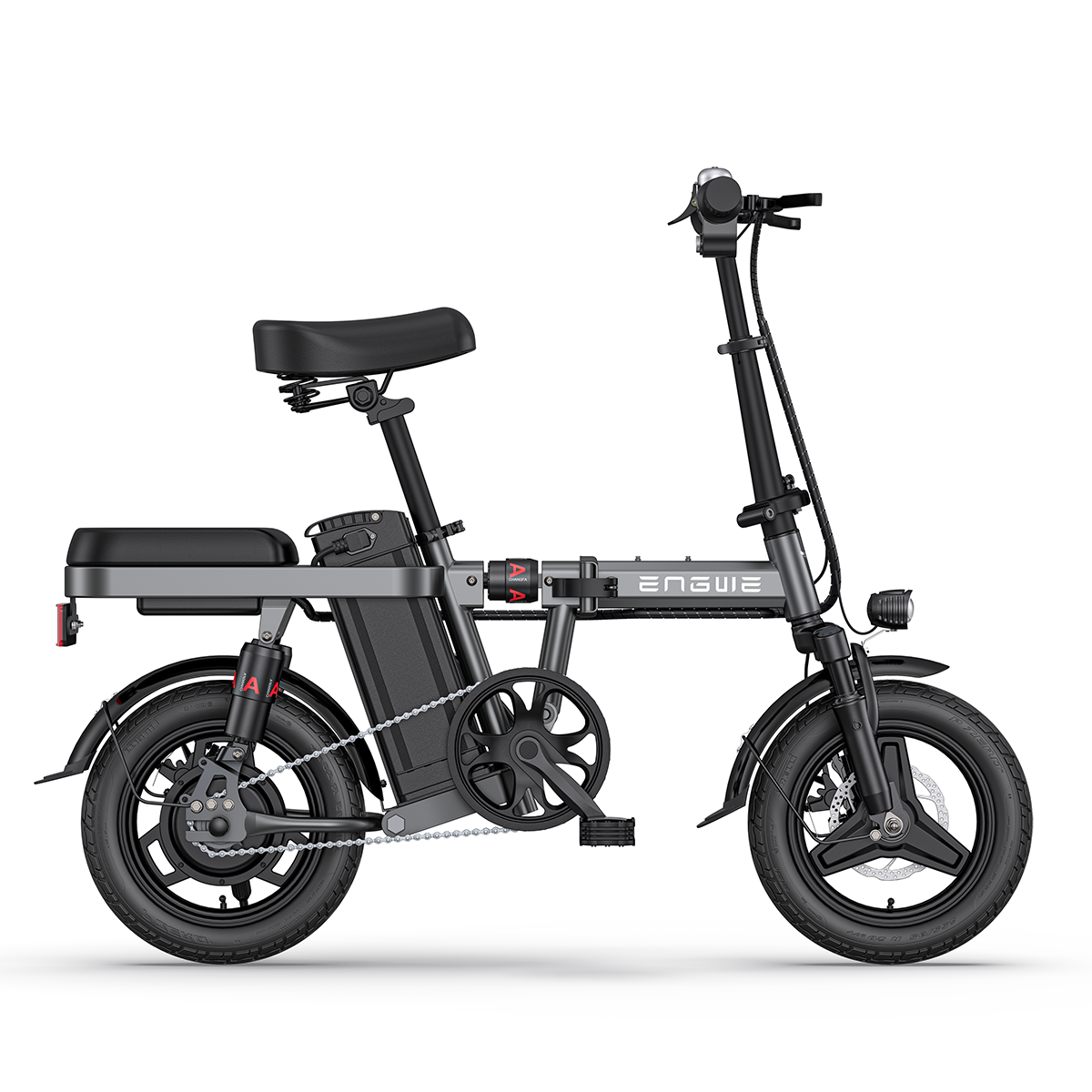 2024 Hot Sale ENGWE Mini Size Folding Electric Bicycle 400W 48V 14 Inch Electric City Bike Foldable Electric Bike