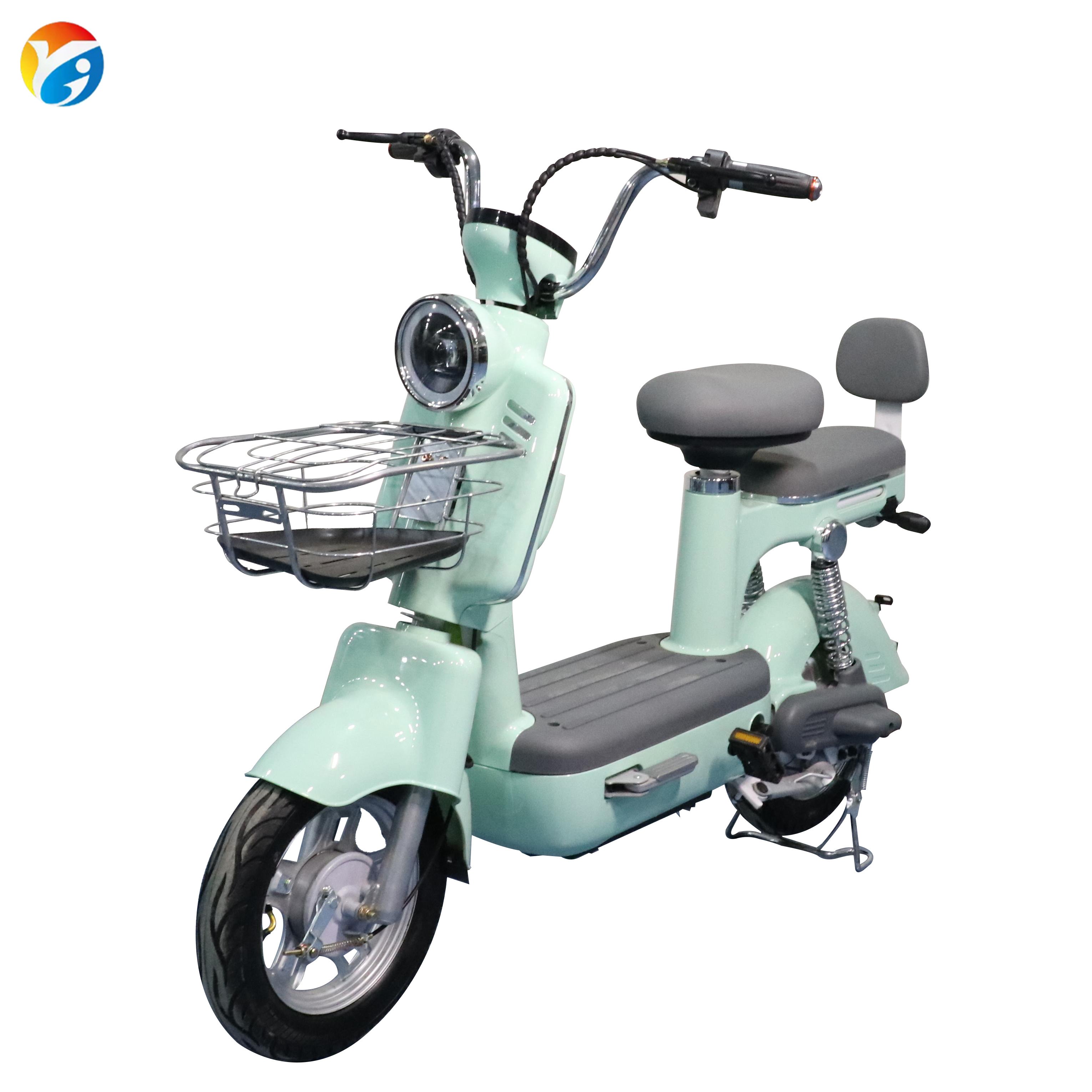 Factory Direct Price 350W Motor 3-speed 20KM range Electric bicycle Electric two-wheeler for recreational riding