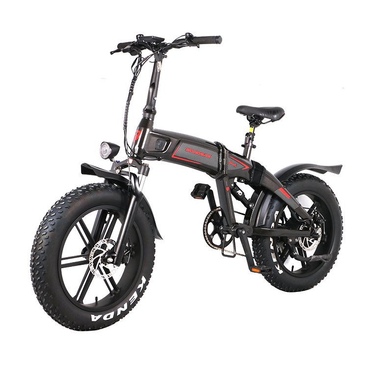 2024 ROADSAN 48V 500W FAT BIKE ELECTRIC BIKE MOUNTAIN BIKE FOLDING ELECTRIC BICYCLE 20" INCH 4.0" TIRE