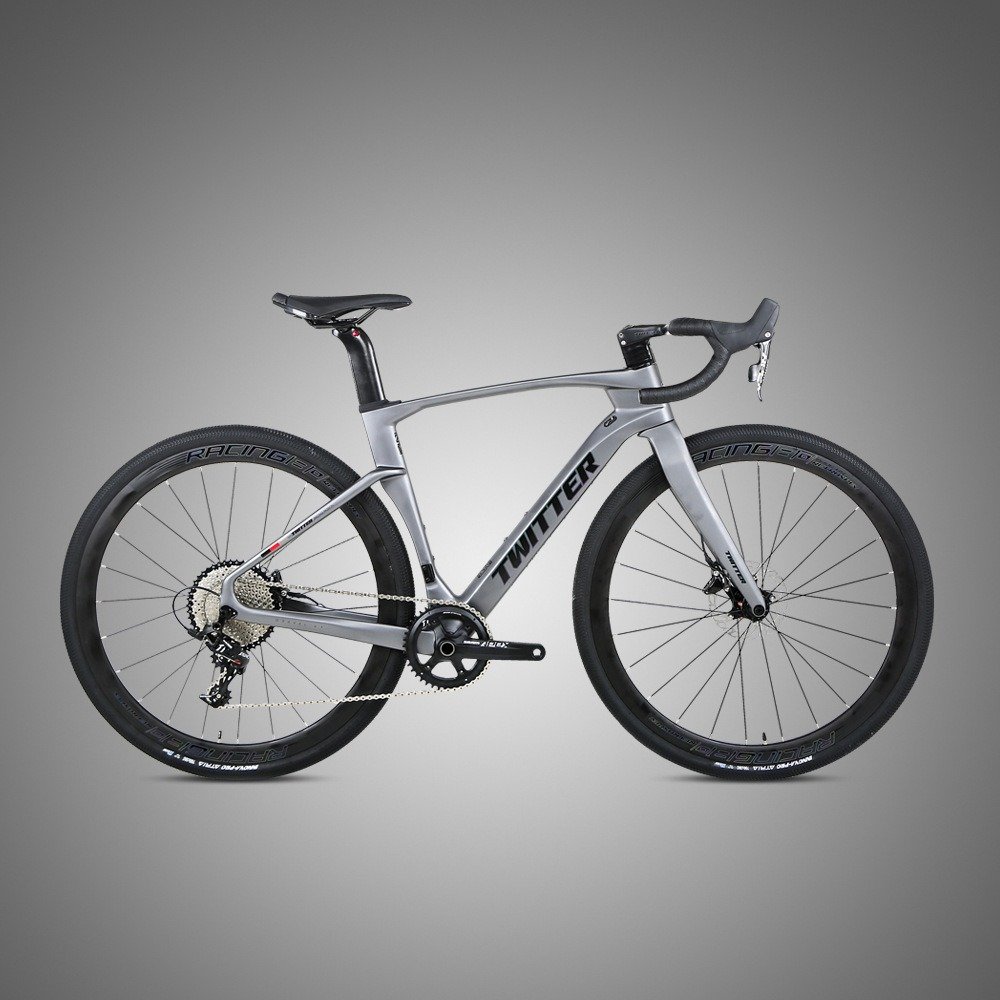 High Quality Carbon Fibre Road Bike 24 Speed Cyclocross Grade Frame 700c Disc Brake System Custom Bikes Wholesale