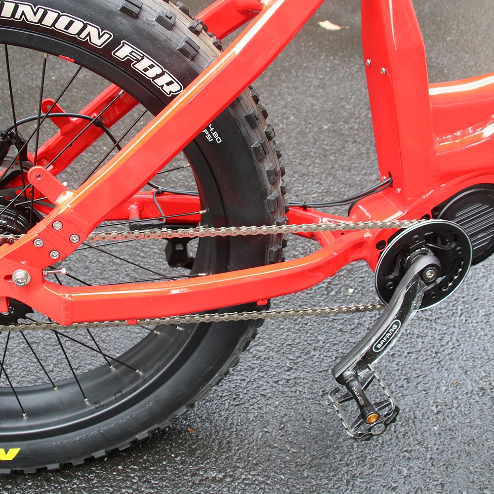 2024 New 1000W Mid-drive Motor Lithium Battery M630 Fat Tire Mountain EU Warehouse Sport EBike For Adults