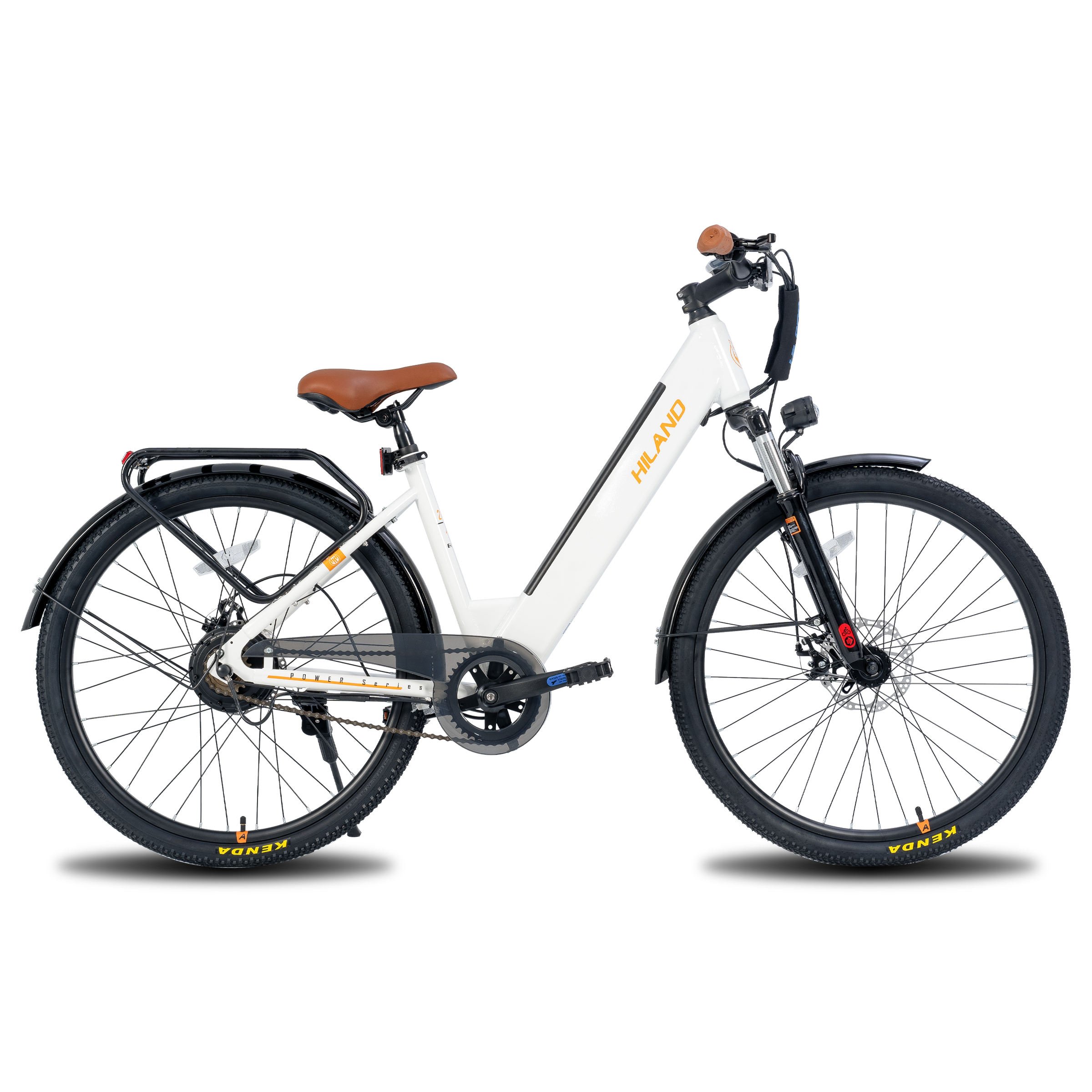 JOYKIE HILAND new design 26 inch Single Speed electric city bike 36V 500W Integrated Battery electric city bicycle for adult