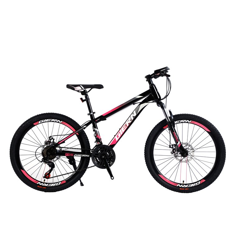 Competitive price steel mountain bicycle suspension fork adult mtb bicycles 21 speed pink mountain bike