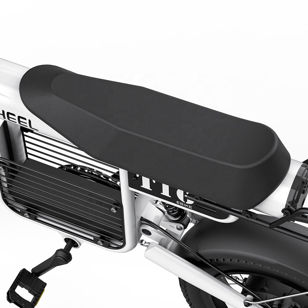 COSWHEEL T16 15AH Battery eBike US EU Stock 16Inch Fatbike Electric City Bike With Front Basket 1000W Electric Cargo Hybrid Bike