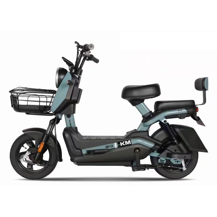 YY 500W Electric City Bike Y2-KZ Electric Motor Bicycle Adult Two Seat Electric Lead Acid Battery Powered 48V 60V Pedal Ebike