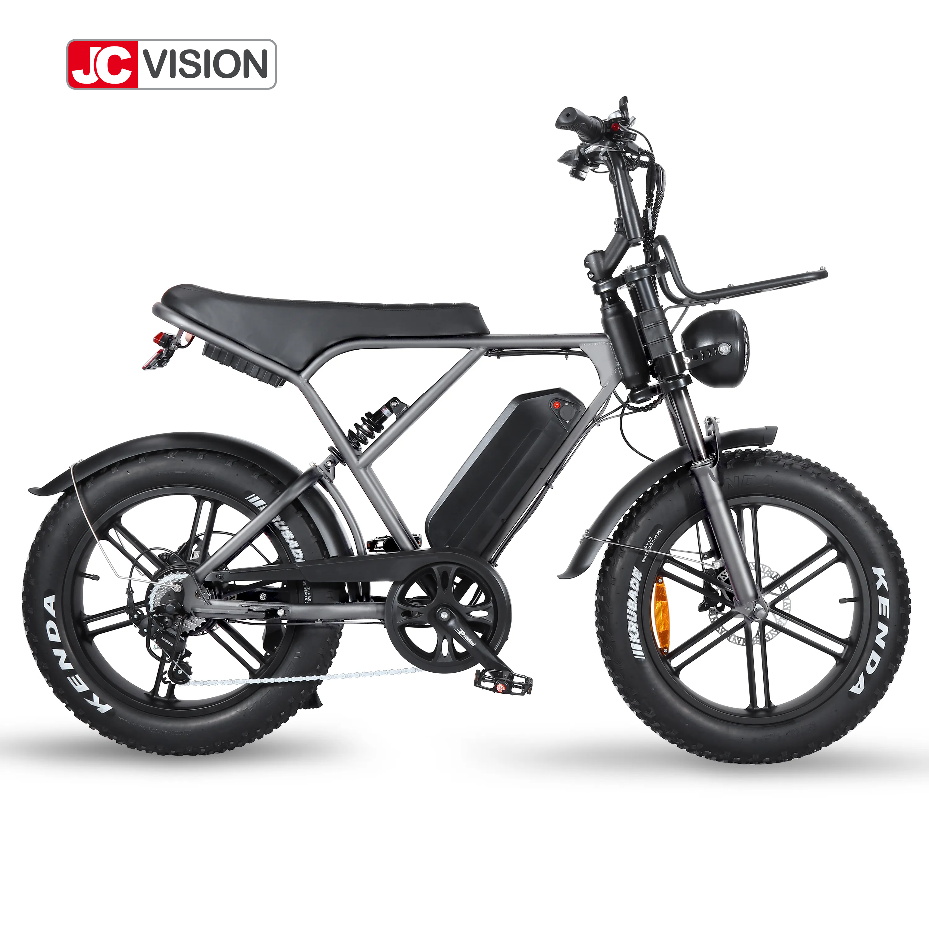 JCVISION New Fatbike Fat Tire Electric Bicycle Price enduro ebike Battery bike Electr bike EU stock Directly Delivery in EU