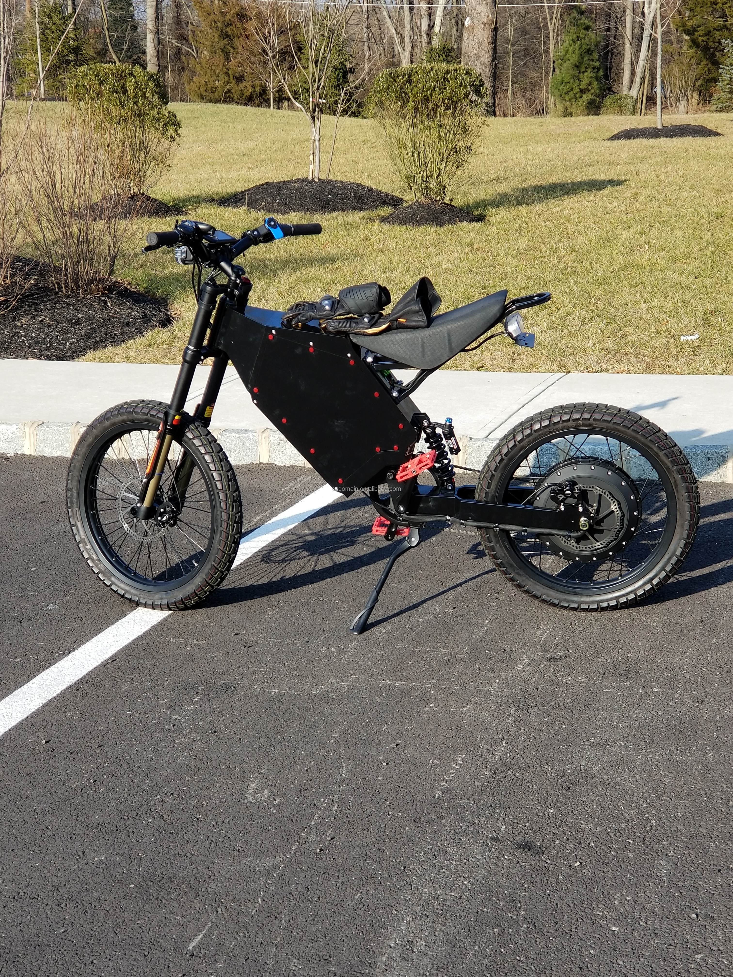 factory direct electric mountain bike made in china surron light bee x with good price 72v 8000 power stealth bomber