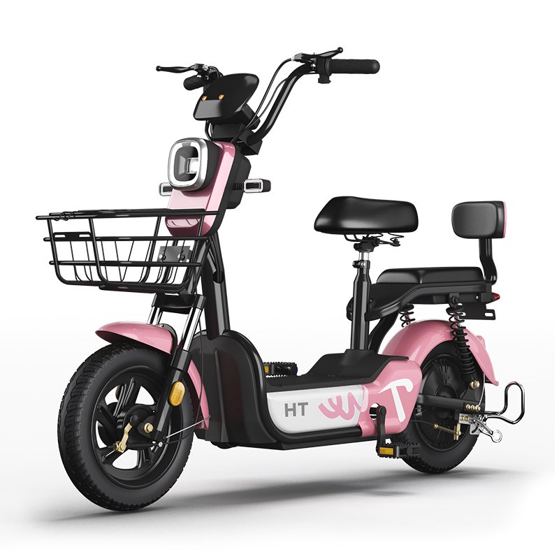 Paige Factory Wholesale 350W 48V Adult Electric City Bike Steel Frame Two-Wheeled Electric Scooter with Lead-Acid Battery
