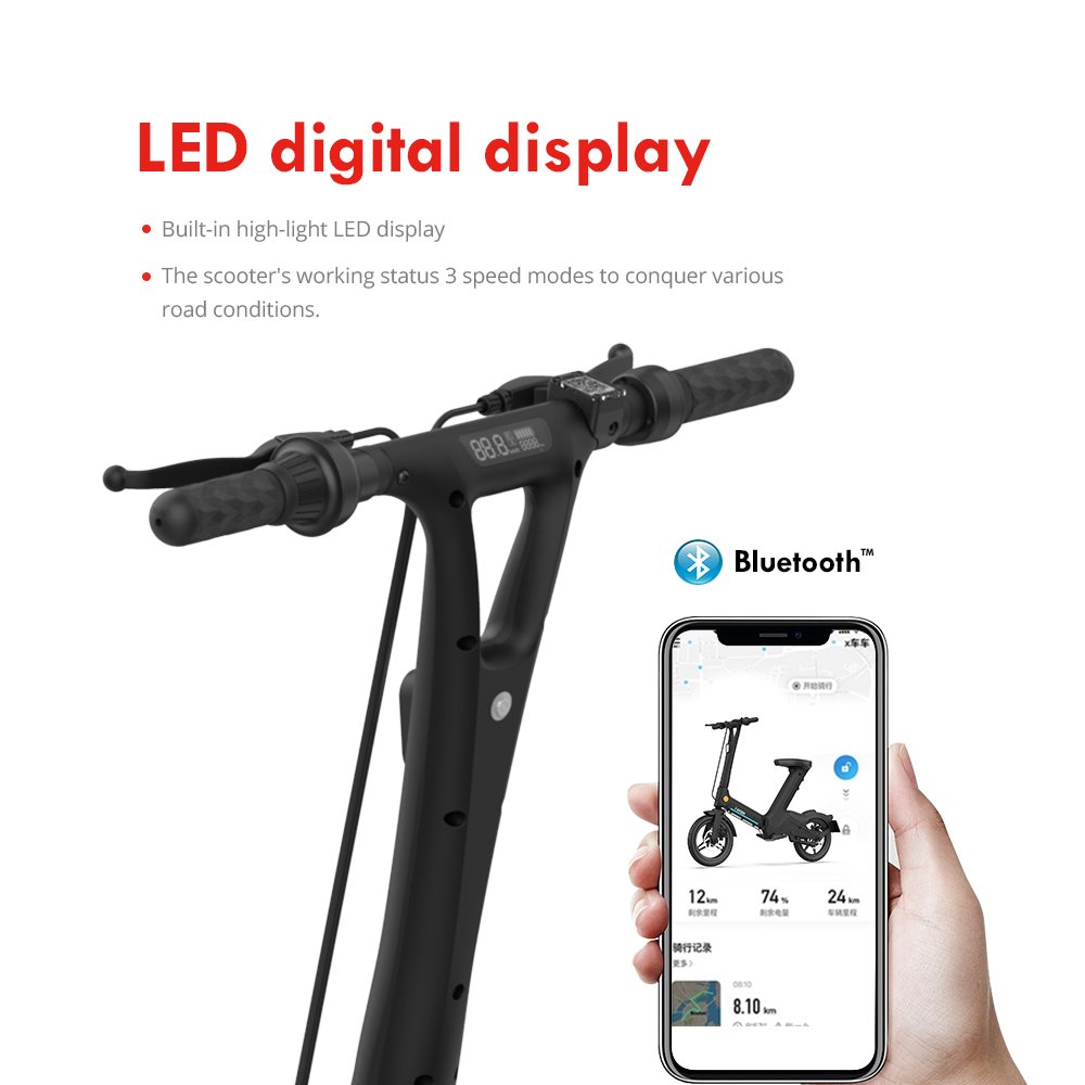 Long-Range bicicleta electrica 30KM/19Miles Electric Bike 48v7.8Ah electric bicycle Long-Distance ev bike City Trips