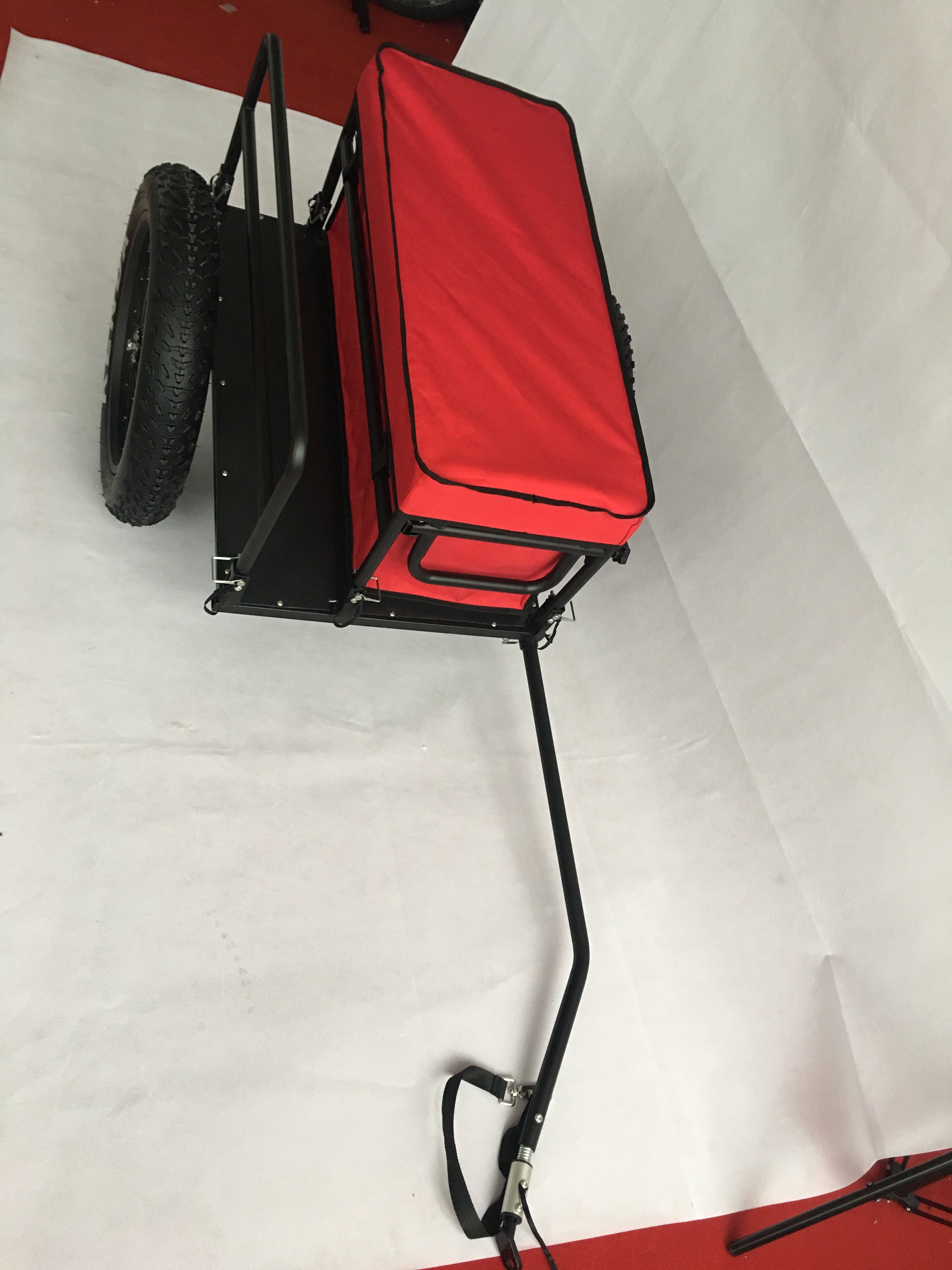 Factory Direct Sales Beach Trailer Can Be Used In Electric Bikes Electric Tricycles 20inch Snow Bicycle Trailer Stock