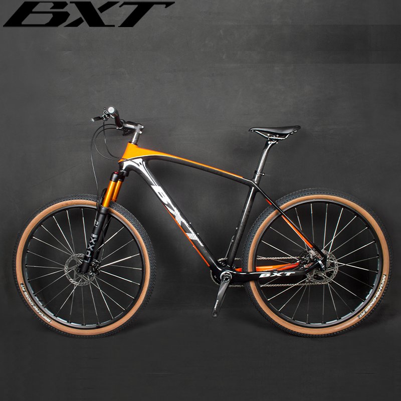 BXT 29er Carbon Mountain Bike Front Suspension Fork Full Carbon MTB 29er Hardtail 1x11Speed Mountain Carbon Bicycle Disc Brake