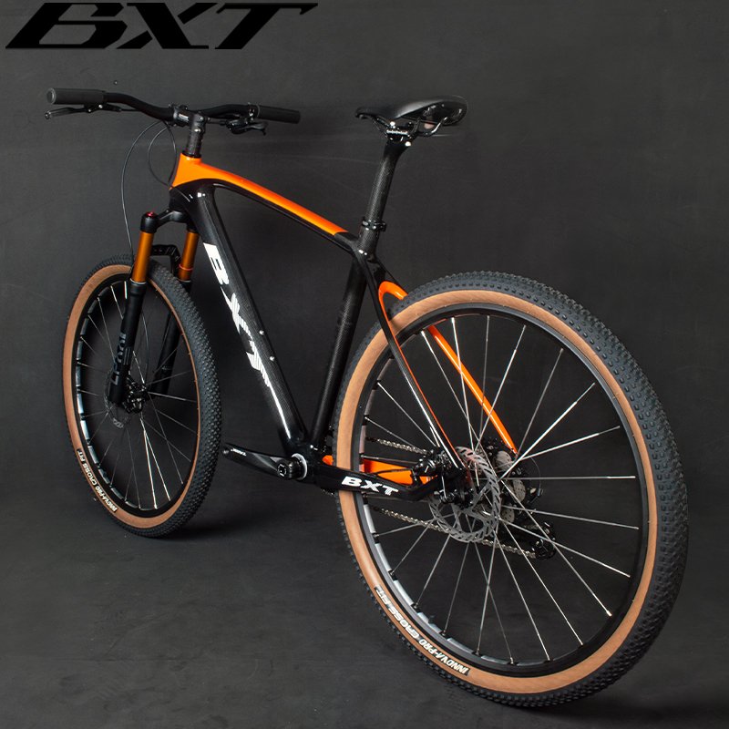 BXT 29er Carbon Mountain Bike Front Suspension Fork Full Carbon MTB 29er Hardtail 1x11Speed Mountain Carbon Bicycle Disc Brake