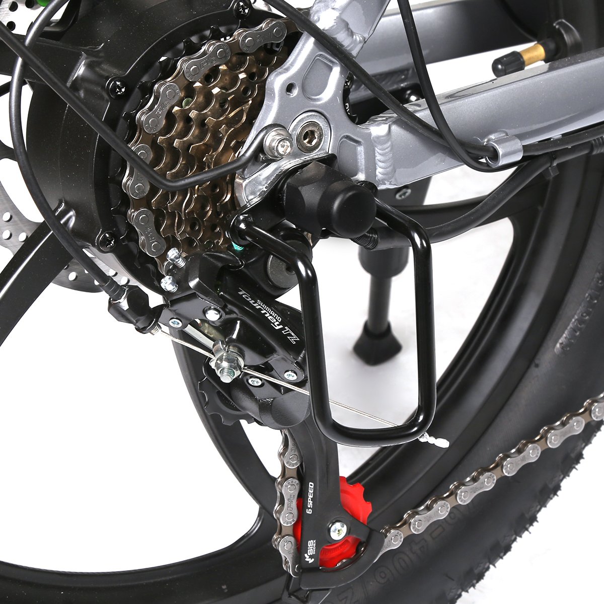 Tourwheel EU Warehouse 20 Inch 500W 48V 15A Foldable Fat Tire Electric City Bike Disc Brake Folding Electric Commute Bicycle E20