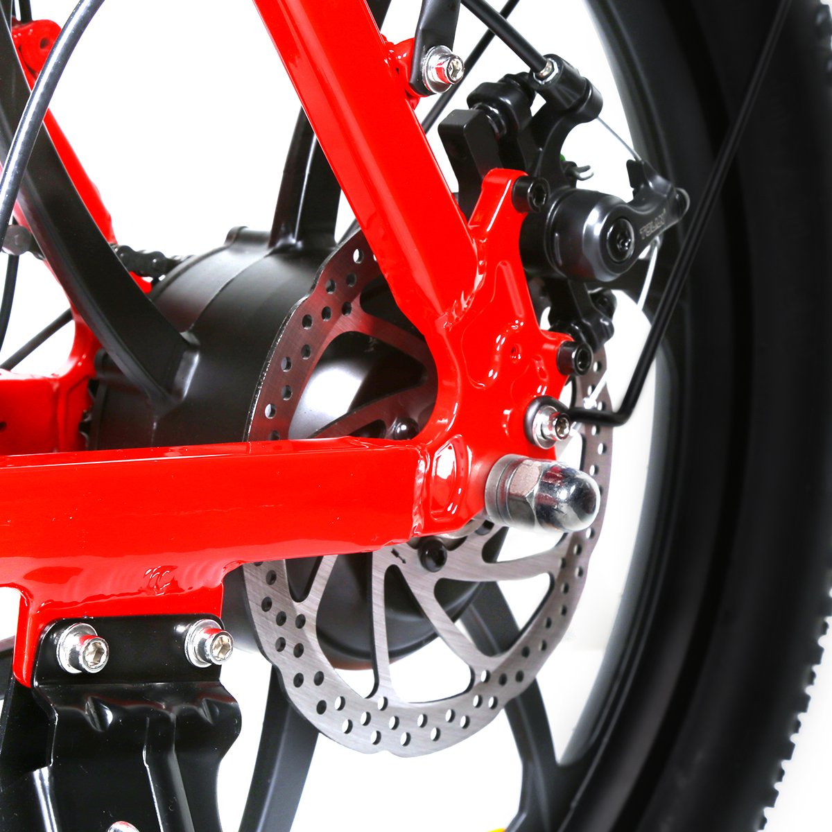 Tourwheel EU Warehouse 20 Inch 500W 48V 15A Foldable Fat Tire Electric City Bike Disc Brake Folding Electric Commute Bicycle E20