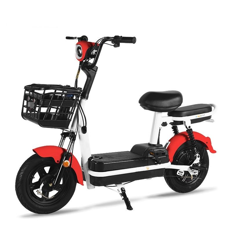 Wholesale High Quality Small Electric Bike 350W 48V12Ah Light Electric City Bike for Adult Women Electric Moped Scooter in Stock