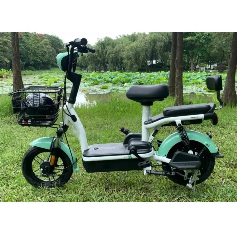 Wholesale High Quality Small Electric Bike 350W 48V12Ah Light Electric City Bike for Adult Women Electric Moped Scooter in Stock