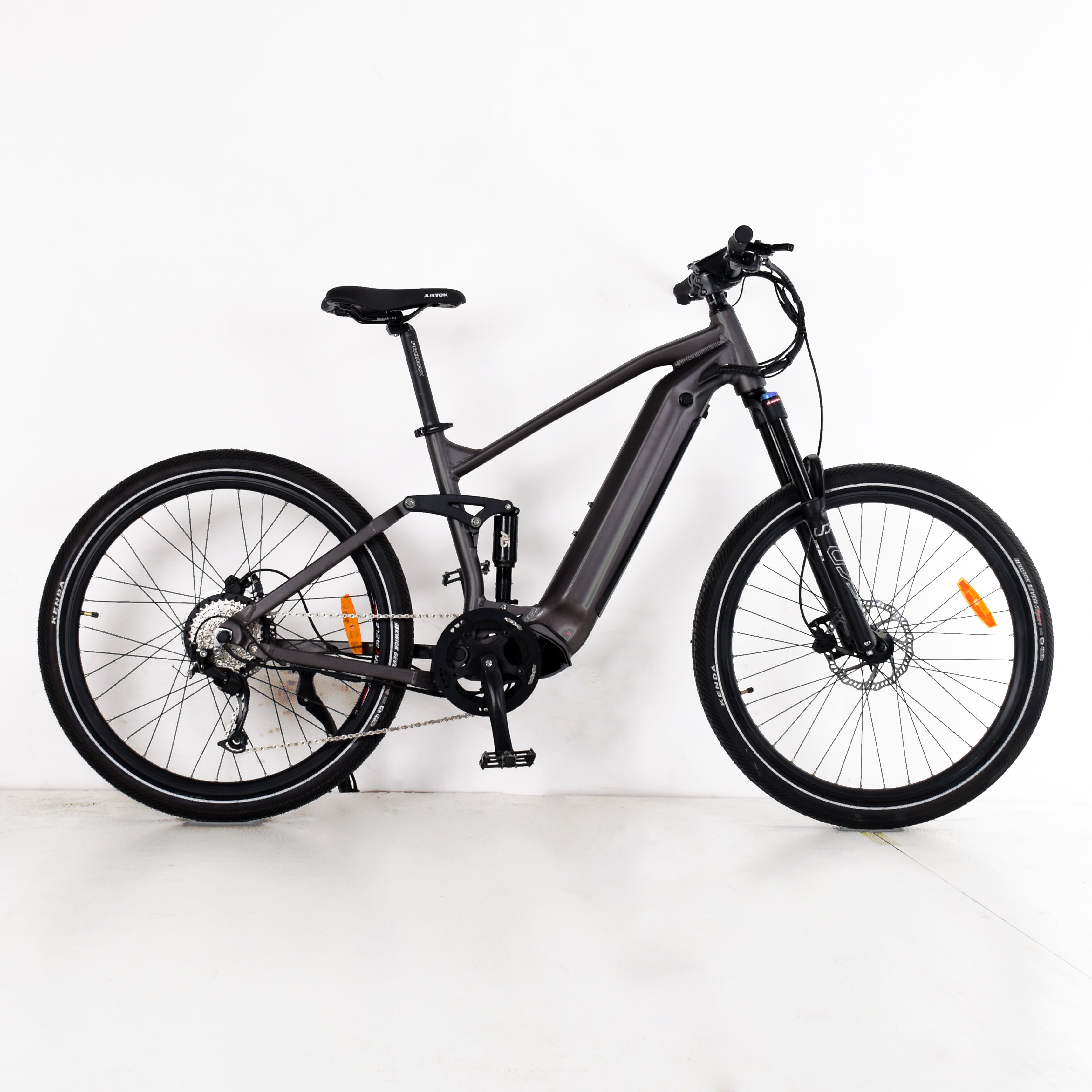 ESHION Newest Full Suspension Electric Bicycle hub motor 27.5" MTB Ebike Customize Electric bike