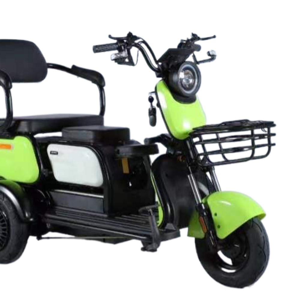 New Model 600w Motor Electric City Bike Cheap Folding 3-Wheel Tricycle Motorcycle