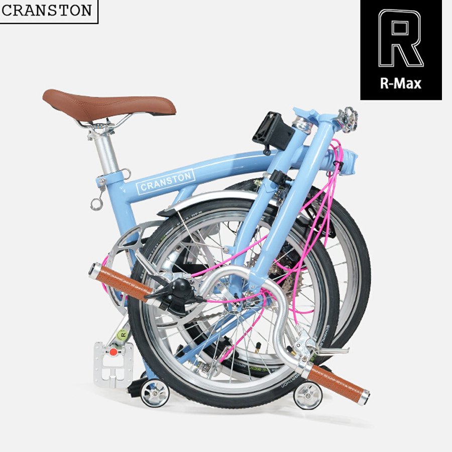Popular Design Folding Bike16Inch 9-Speed Aluminum Alloy Mountain Bike Double Brake Front & Rear Quick Release Folding Bicycle
