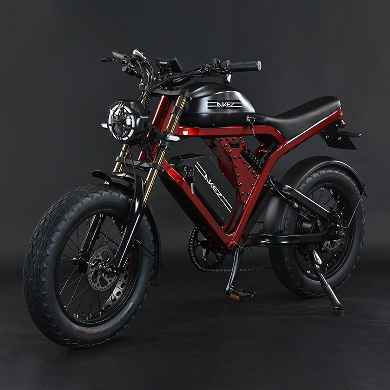 USA warehouse 52V1500W 55Ah 20 inch off road ebike dual battery long range electric motorbikes dirt motorcycle for adults
