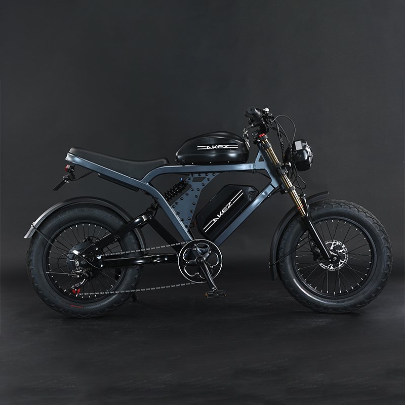 USA warehouse 52V1500W 55Ah 20 inch off road ebike dual battery long range electric motorbikes dirt motorcycle for adults