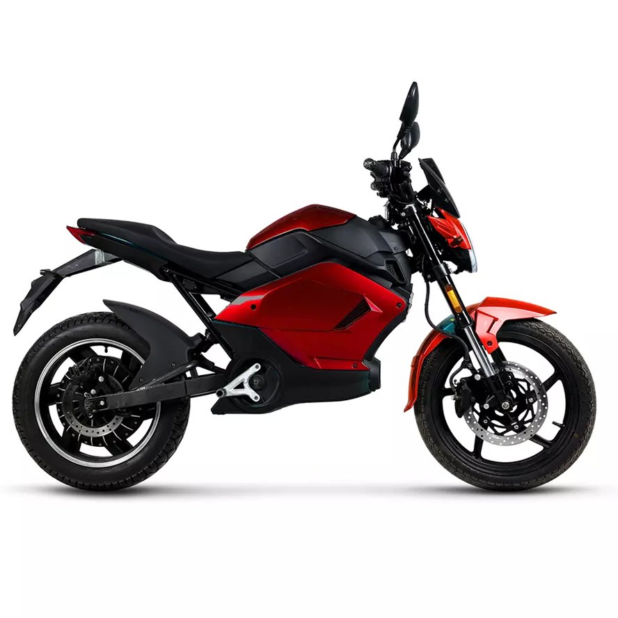 Maximum Speed 80km/h 110-240V 1740mm5000w lithium adult electric sportbike motorcycle