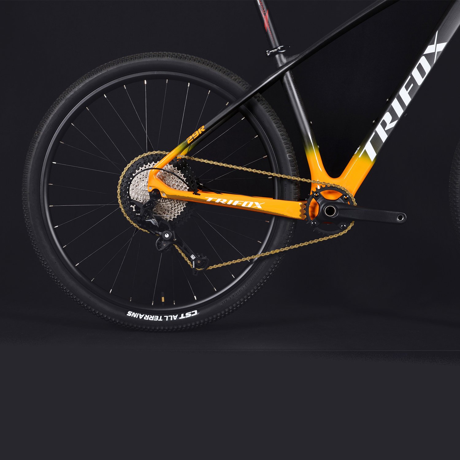 TRIFOX 29ER High Quality Carbon Fibre 12Speeds Ultra Light Frame Mtb Bicycle 29 Inch Men'S Mountain Bike