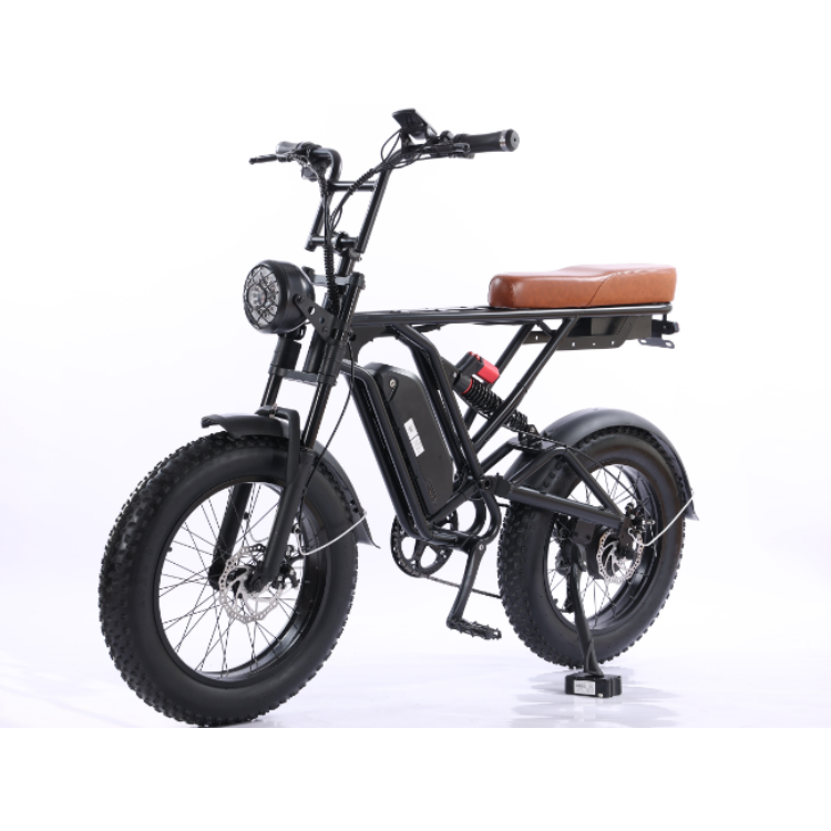 Hot ProductS 2024 New Snow E Bike 48V 350W Folding Electric Bike 500W 20 Inch Fat Tire Mountain Electric Bike Lithium Battery