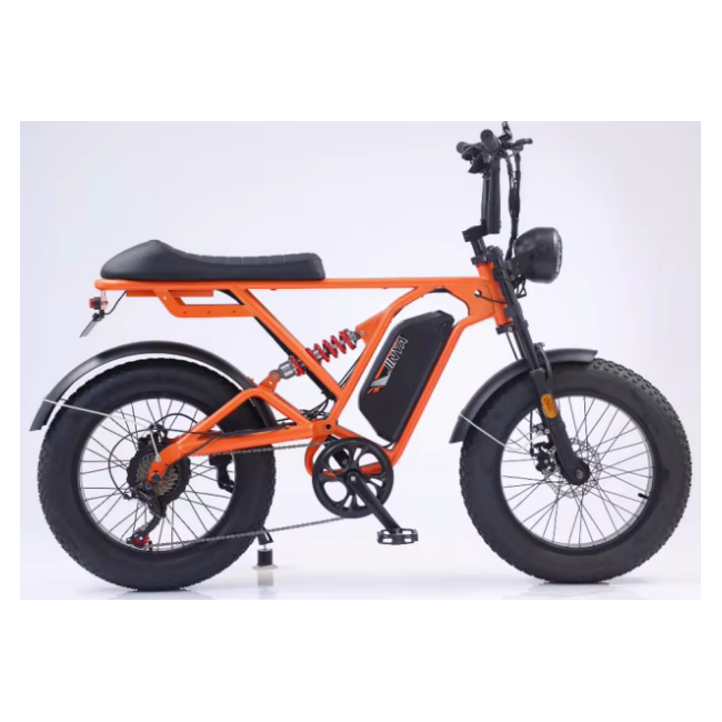 Hot ProductS 2024 New Snow E Bike 48V 350W Folding Electric Bike 500W 20 Inch Fat Tire Mountain Electric Bike Lithium Battery