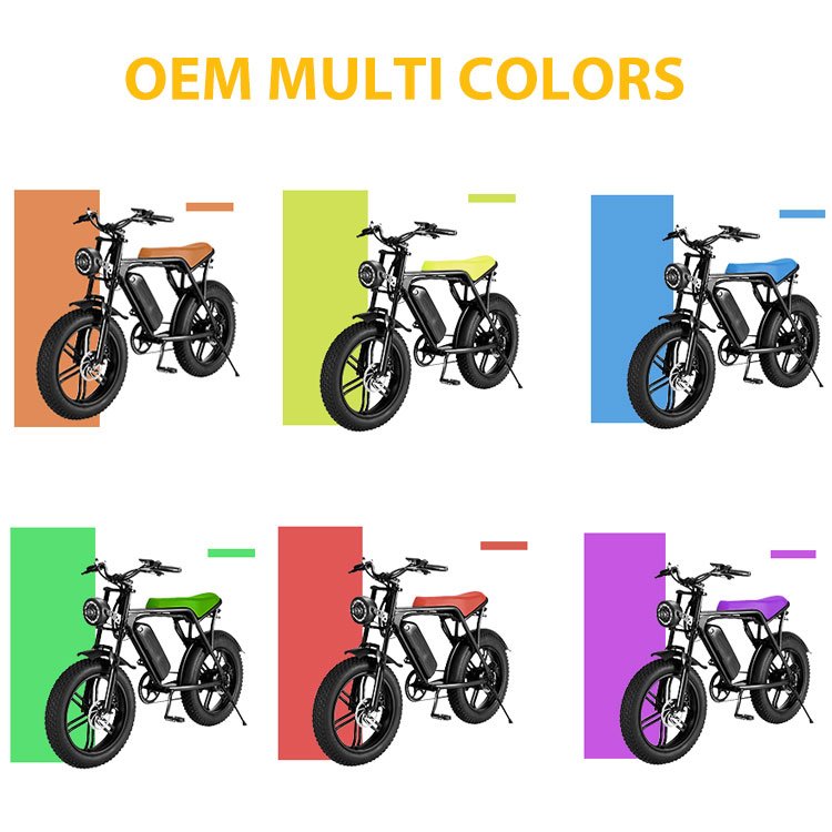 EU Warehouse 48v 1000w E-bike eBike ouxi v8 Electric Bike Fat Tire vlo de ville lectrique Electric Mountain Bicycle for Adults