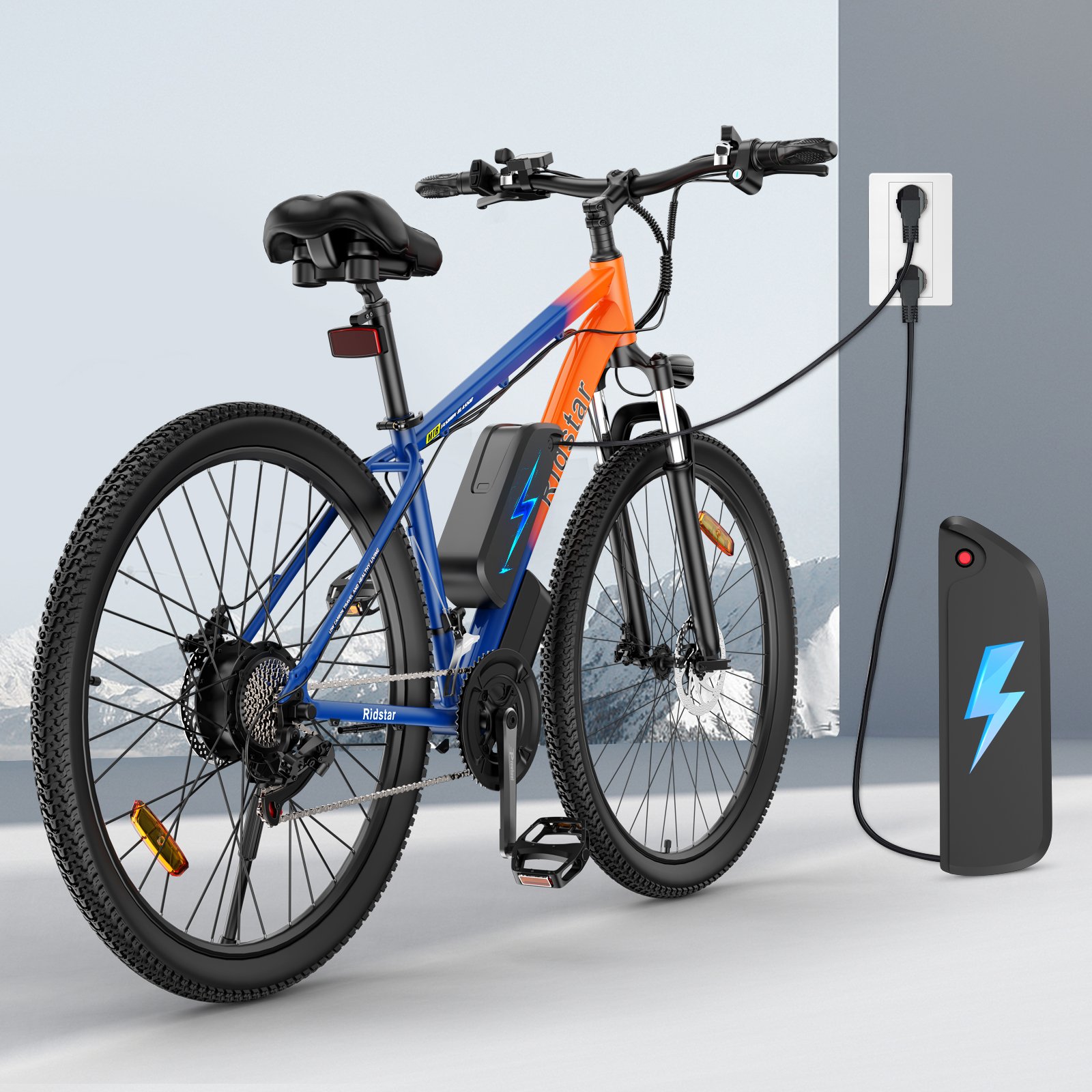 Aluminum Frame Design 29 inch City Electric Bike Shimano 48V 1000W 21 Speed 15ah 50km/h MTB Electric Mountain Bicycle EU Stocked