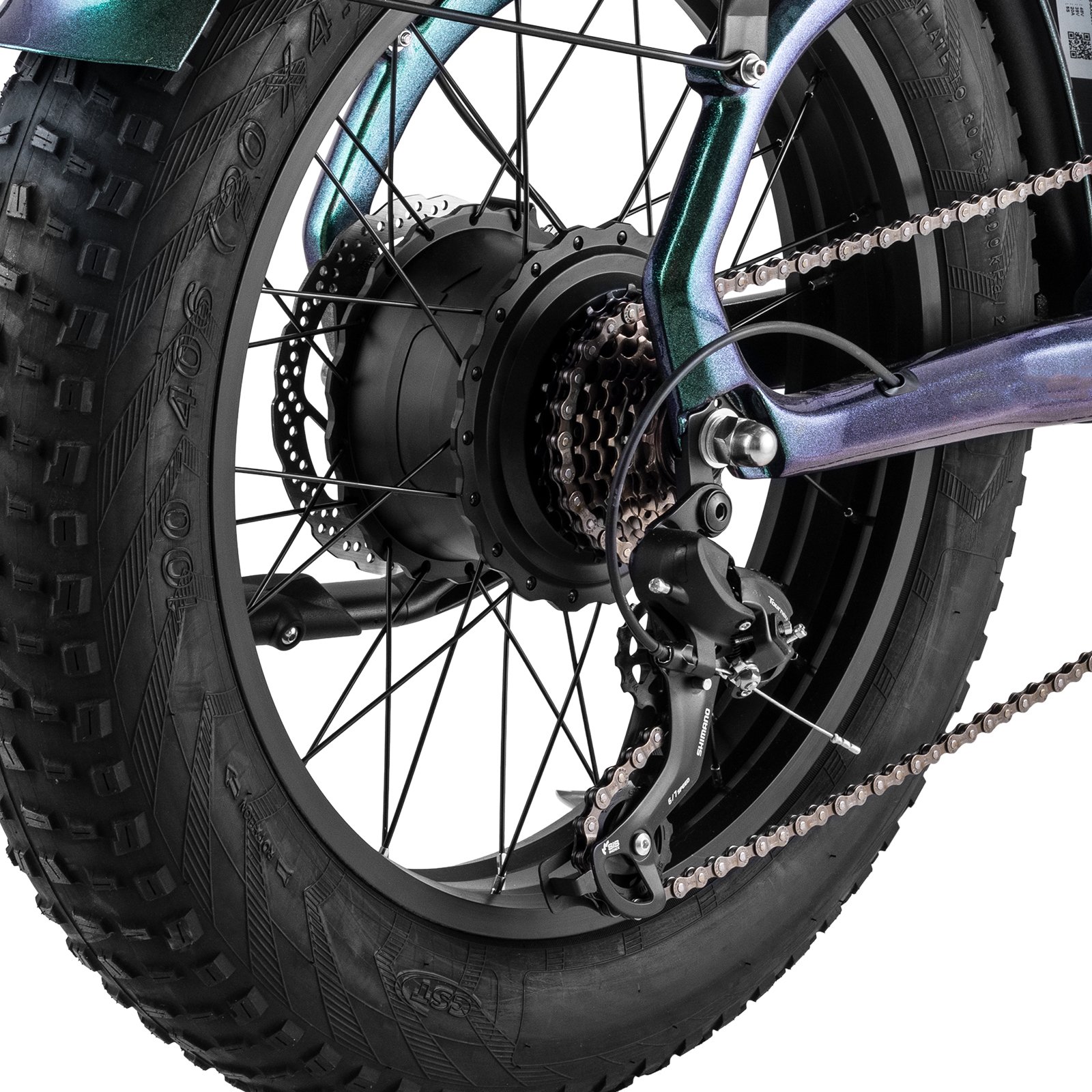 New arrival 48V fat bike 100km EU 20 inch LCD Display Lithium Battery electric city bike