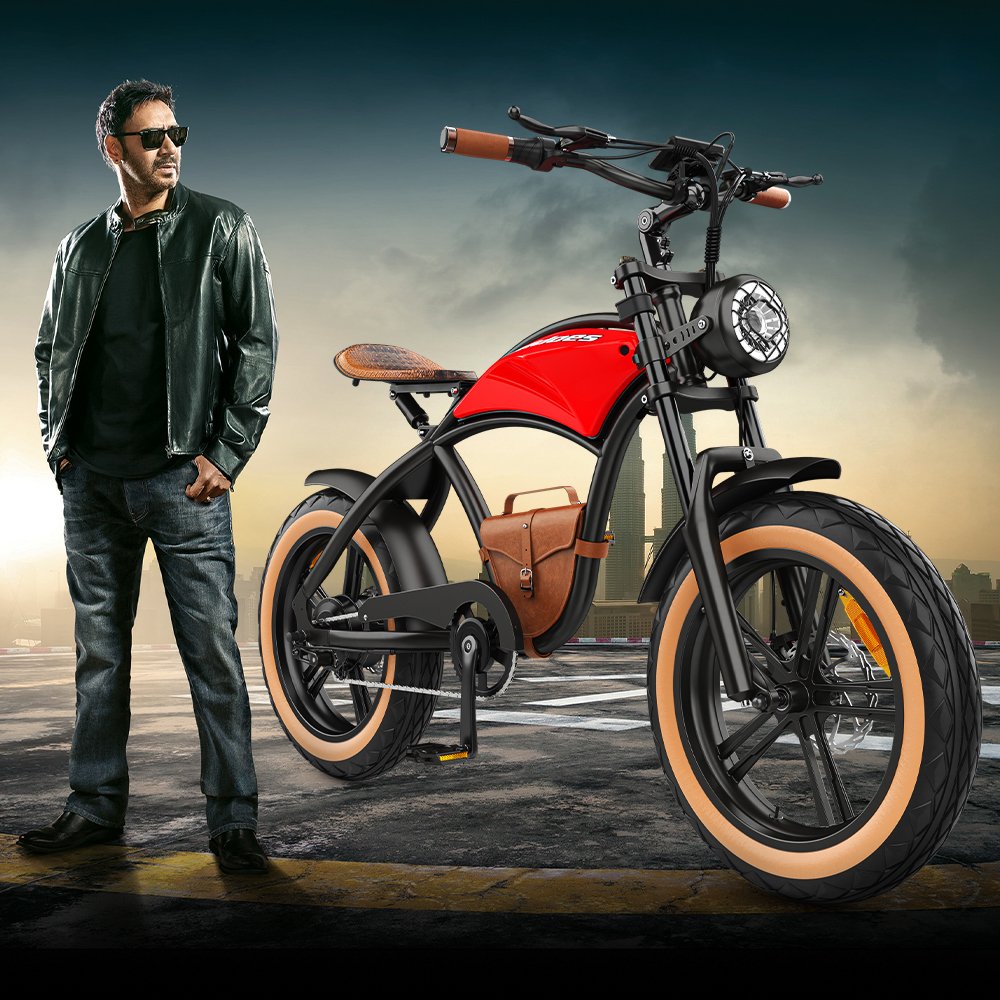 UK US EU Warehouse 20 Wheel Size E Bike Hidoes B10 Beach Mountain Off Road 13Ah 1000w Steel Frame Electric City Bike