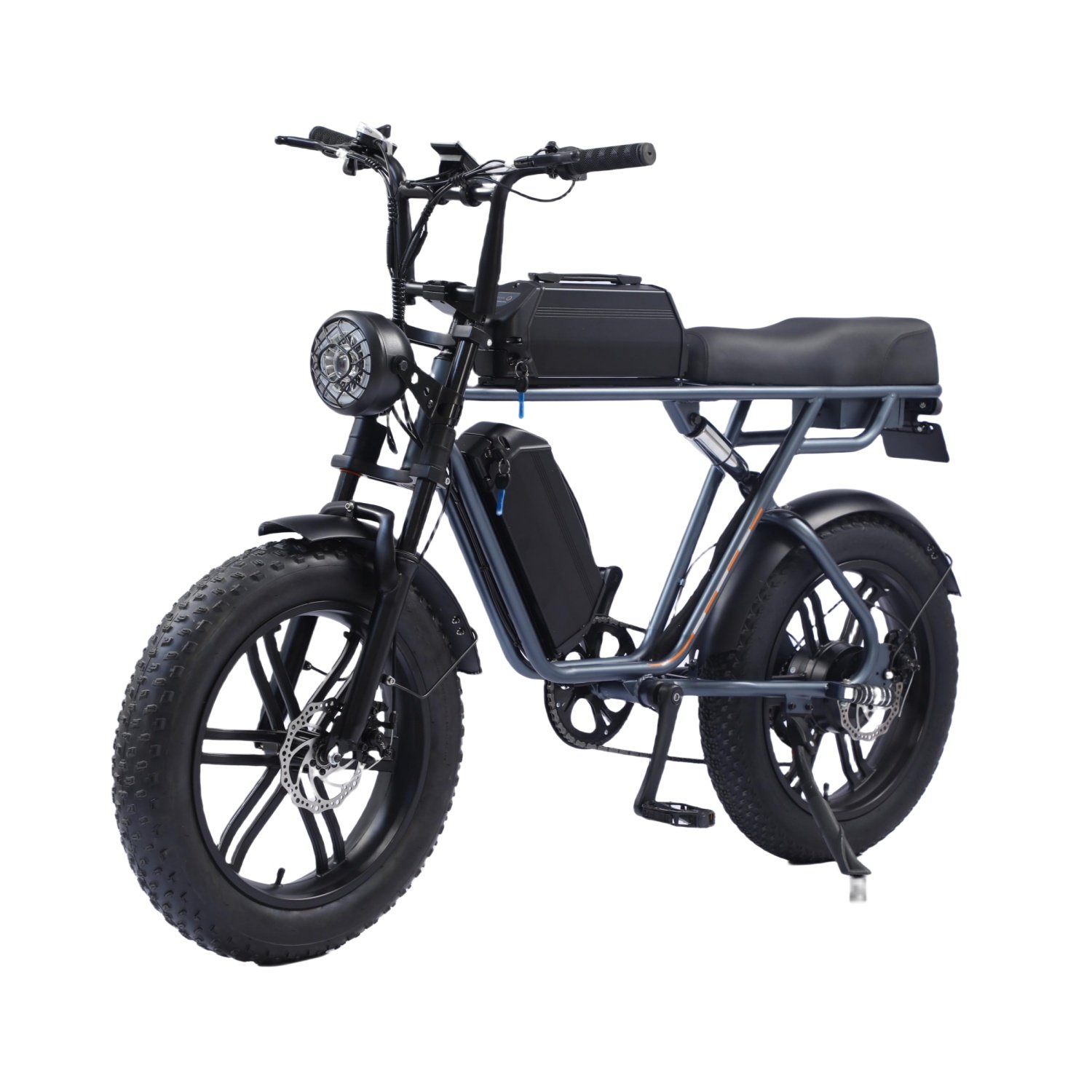 1000W Electric Mountain Bike 20-Inch Fat Tire E-Bike 250W Steel Frame EU/USA Warehouse Ready Stock 25km/h 48V Fatbike