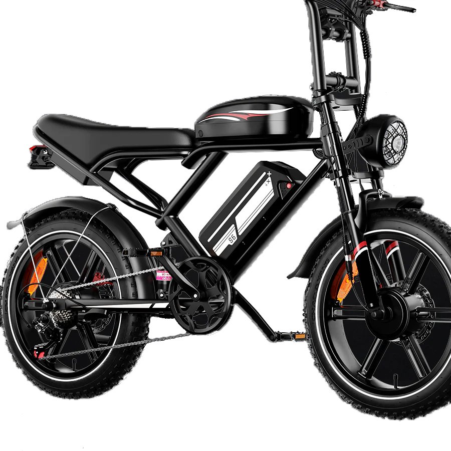 USA Stock 20inch Fat Tire Ebike 2000W High Power Motor 52V50AH Battery Ebike MTB Electric Bicycle Mountain Ebike