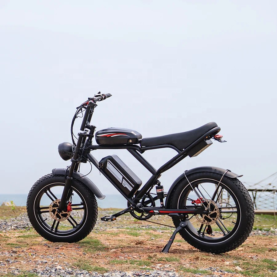 USA Stock 20inch Fat Tire Ebike 2000W High Power Motor 52V50AH Battery Ebike MTB Electric Bicycle Mountain Ebike