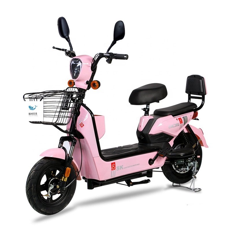 Hot Selling 48V Electric City Bike Rear Hub Motor 3-Speed Steel Electronic Bike Integrated Battery Turn Signal Rearview Disc