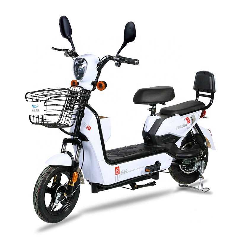 Hot Selling 48V Electric City Bike Rear Hub Motor 3-Speed Steel Electronic Bike Integrated Battery Turn Signal Rearview Disc